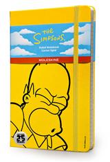 The Simpsons - Limited Edition Notebook - Large - Ruled - Yellow hard cover